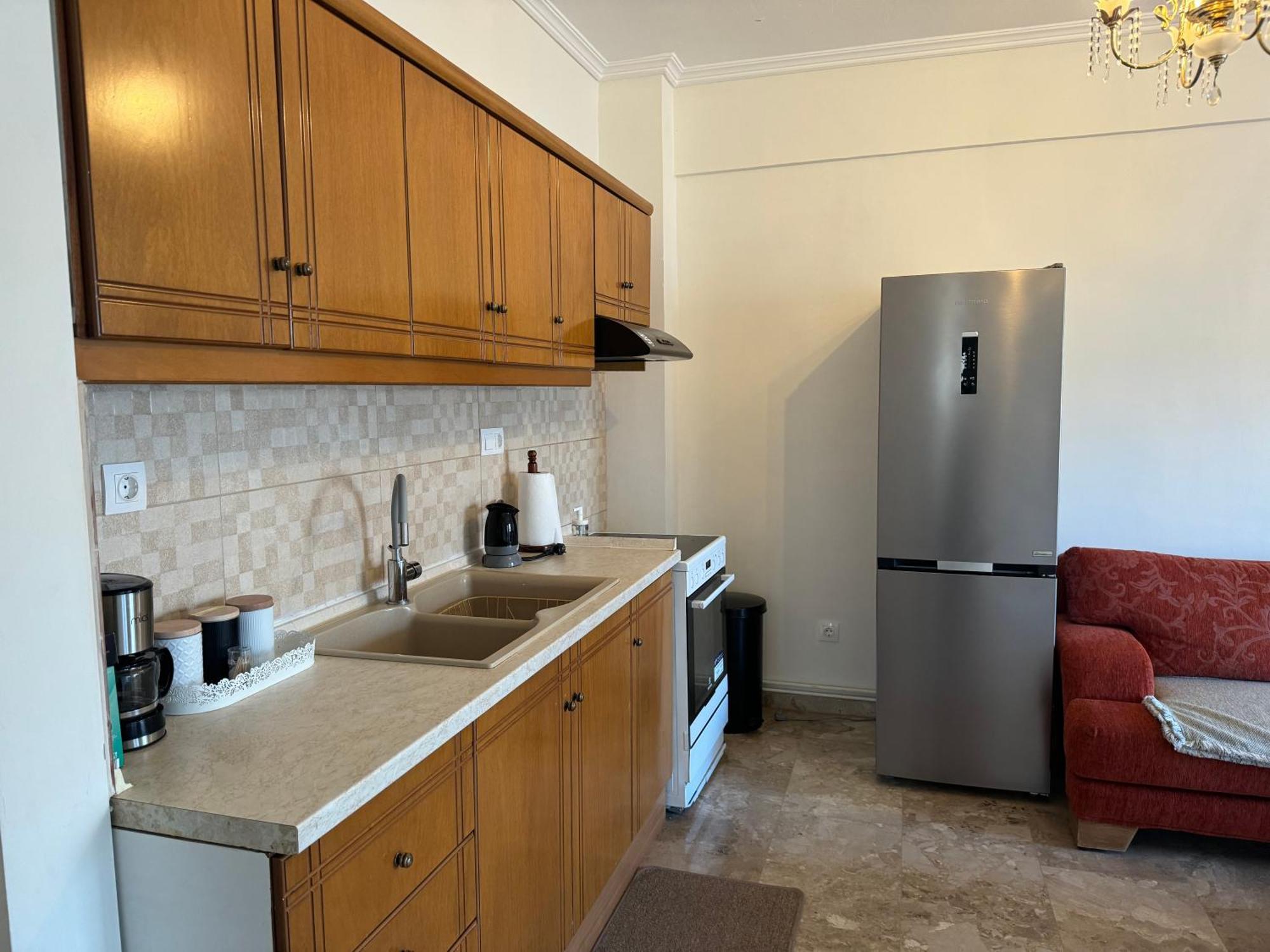 Family Apartment Nea Moudania Bagian luar foto